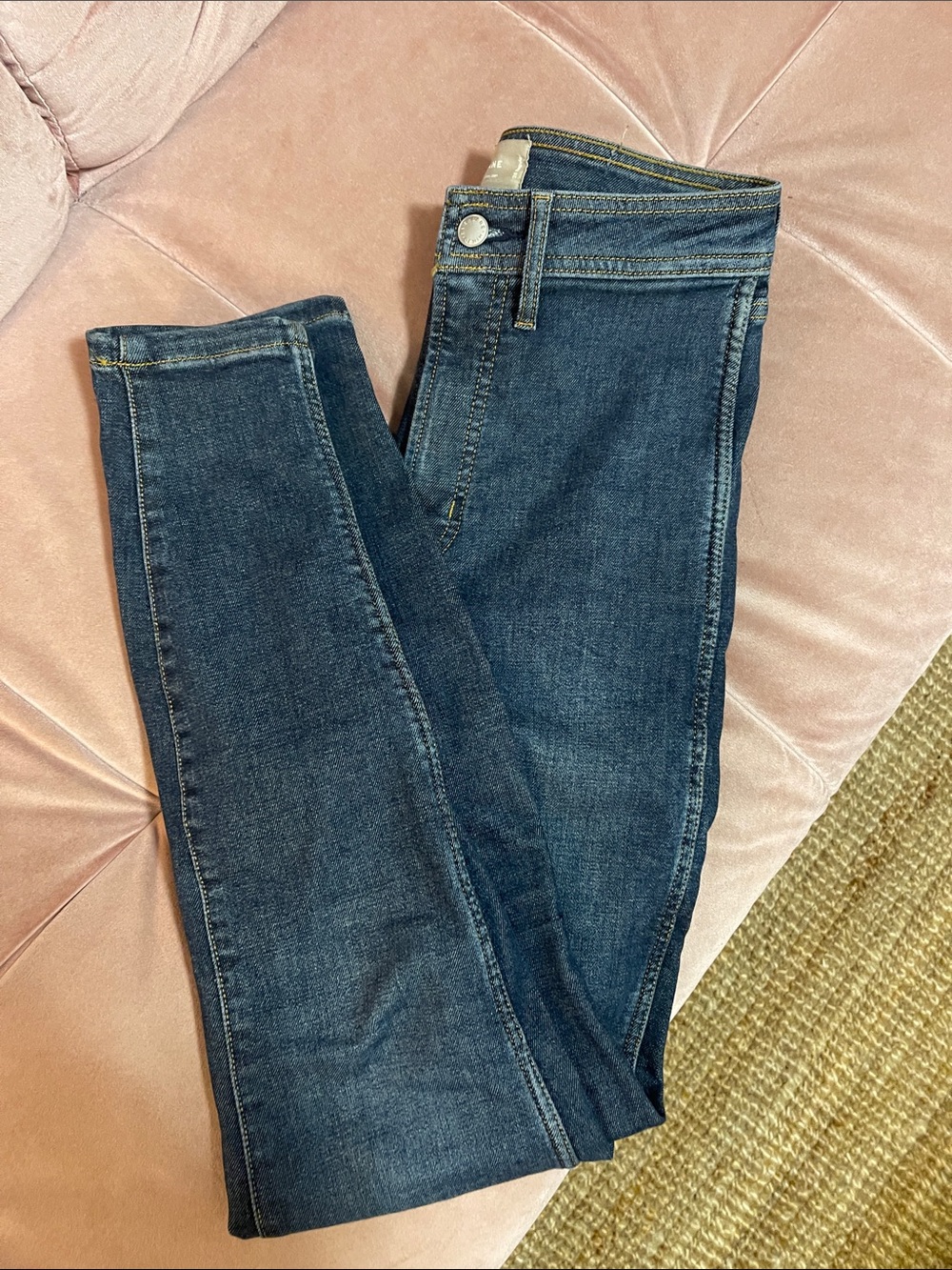 Everlane Women's Dark Indigo Stretch Skinny Jeans